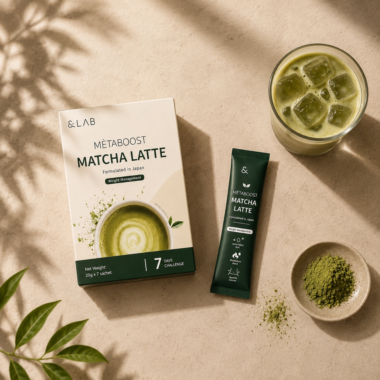 MÈTABOOST Matcha Latte