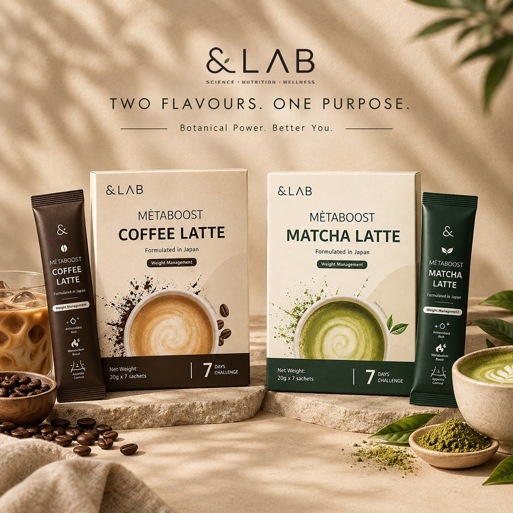 [Combo Pack] MÈTABOOST Coffee + Matcha Latte